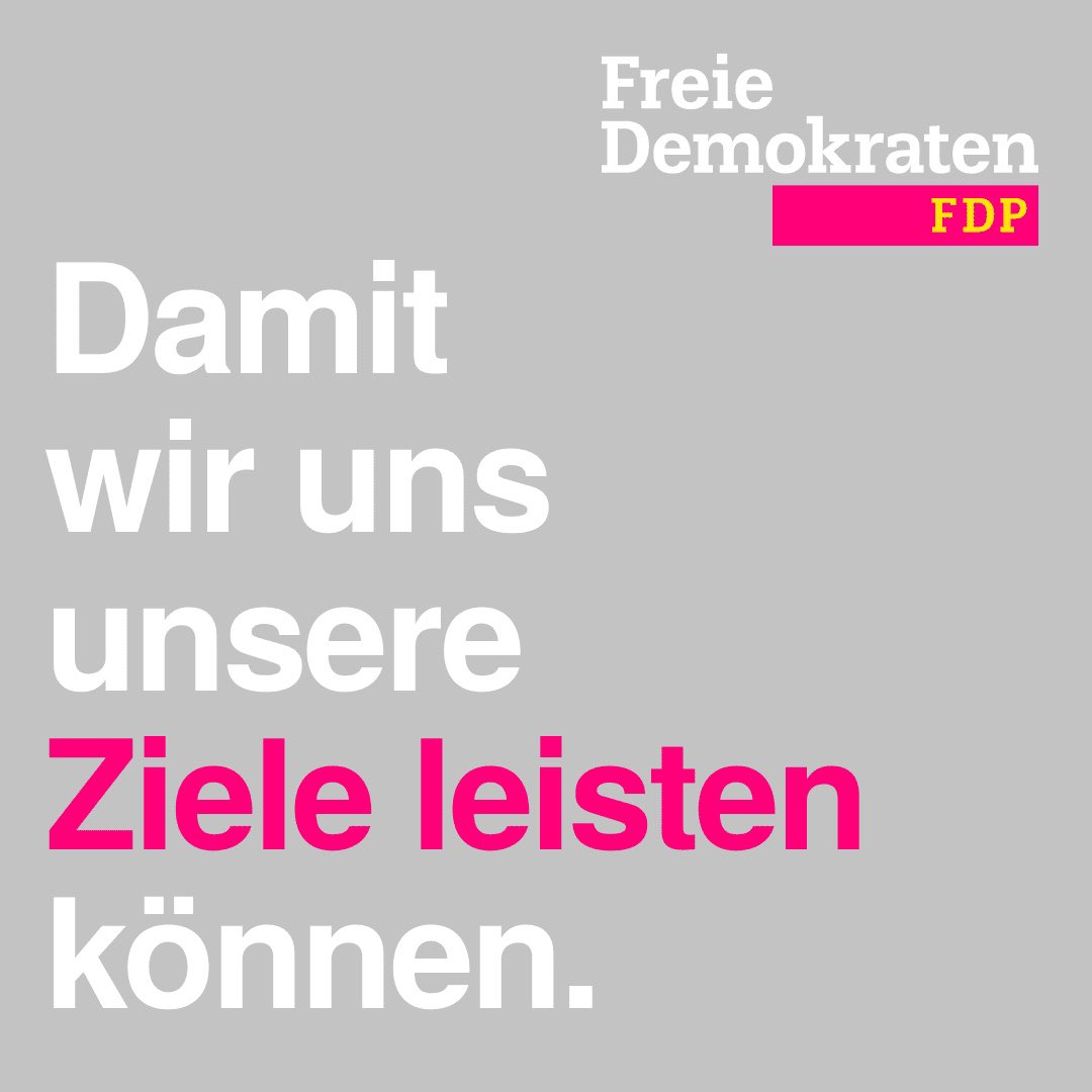 Am Sonntag FDP wählen.