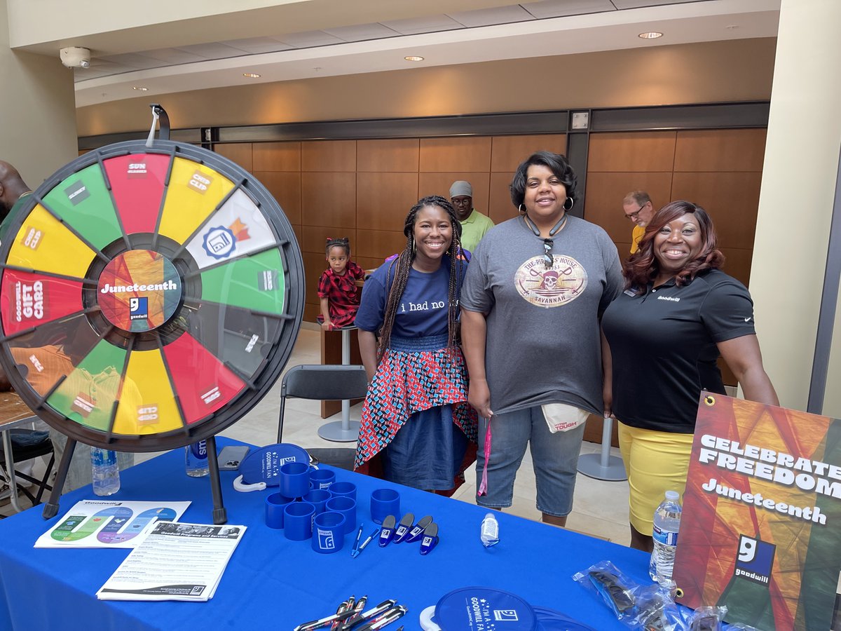 Let's celebrate Freedom! 🙌

Join us at the Winston-Salem Juneteenth Festival next Saturday, June 15, from 1-5 p.m. at Innovation Quarter. Make sure you stop by our table for a chance to spin the prize wheel or play a round of Plinko.

We hope to see you there! 💙