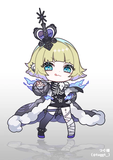 お知らせつぐ様の5周年記念グッズのアクリルキーホルダーイラストを担当させていただきました表情差分も盛りだくさんですよろしくお願いいたします〜! 