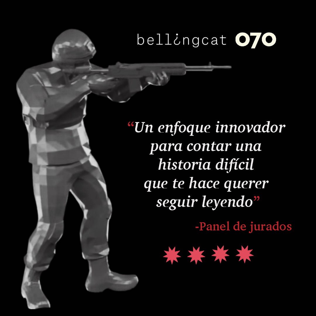 cerosetenta's tweet photo. Estamos emocionados por haber obtenido el segundo lugar en la categoría del Premio a la Innovación de este año en el @EuroPressPrize por nuestra investigación "El sonido de las balas: el asesinato del periodista indígena Abelardo Liz" en colaboración con @bellingcat. https://t.co/b6yoBPgBVJ