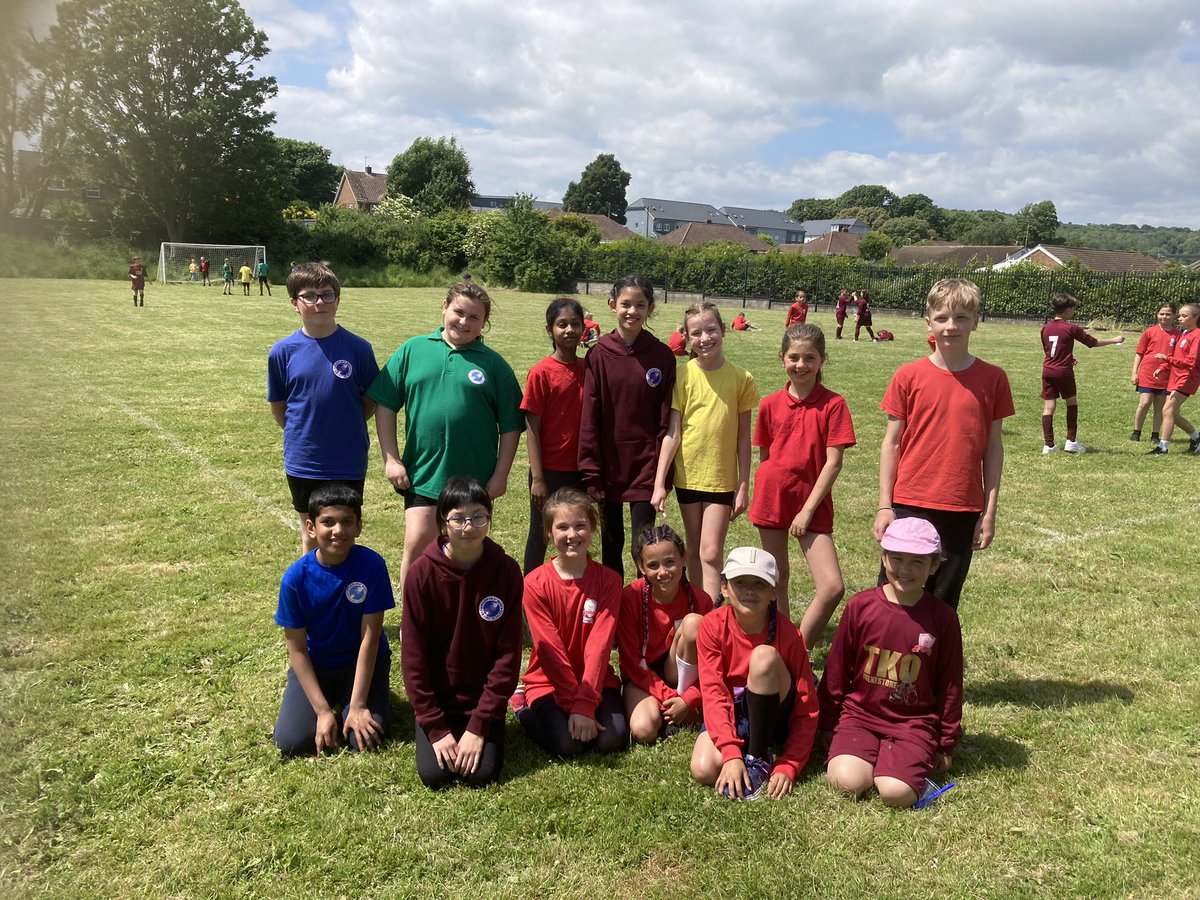 The sun shone for us! A brilliant day of activity at our 2nd x Trust sport festival. Thank you @MundellaSchool for hosting. Best bit of the day, Elani, making new friends 💜