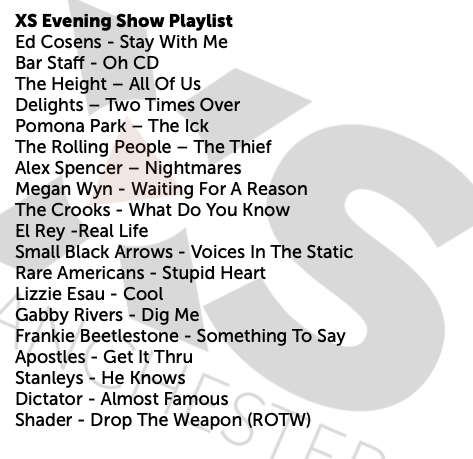 Mr_Jimbob's tweet photo. What a lovely bunch of coconuts.*

Loads of new stuff to check out on @XSManchester Eve Show including new'uns from @Gabbyriversm @BeetlestoneMuse @apostlesbanduk @Stanleysband_ &amp; @Dictator_Band.

+ @SHADERUK's 3rd release of the year 'Drop The Weapon' is my ROTW.

*New music. https://t.co/19T9mxDtzj