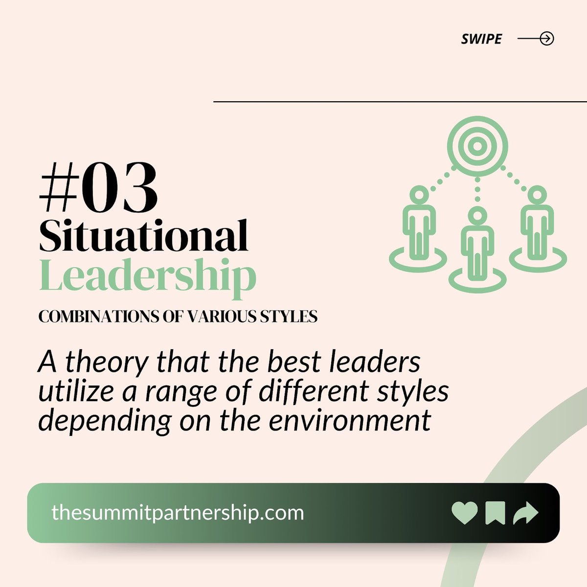 Unlock the power of effective leadership with our guide to the best leadership styles: Transformational, Servant, Situational, Charismatic, and Transactional. Learn how to inspire, support, and lead your team to success. 
--
thesummitpartnership.com
.
#LeadershipStyles