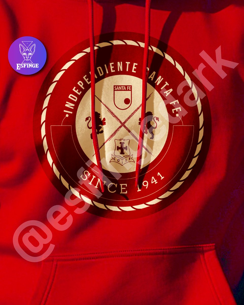 EsfingeDark's tweet photo. Buzo independiente Santa Fe Retro 🇮🇩

ENVIO GRATIS EN BOGOTÁ 🇮🇩
*SE HACEN ENTREGAS EN EL CAMPIN*

COLORES DISPONIBLES: Blanco, Rojo, Negro y Gris 🩶 

TALLAS DESDE LA S A LA XL, Hoddies Unisex👕 https://t.co/PbxiSea80H