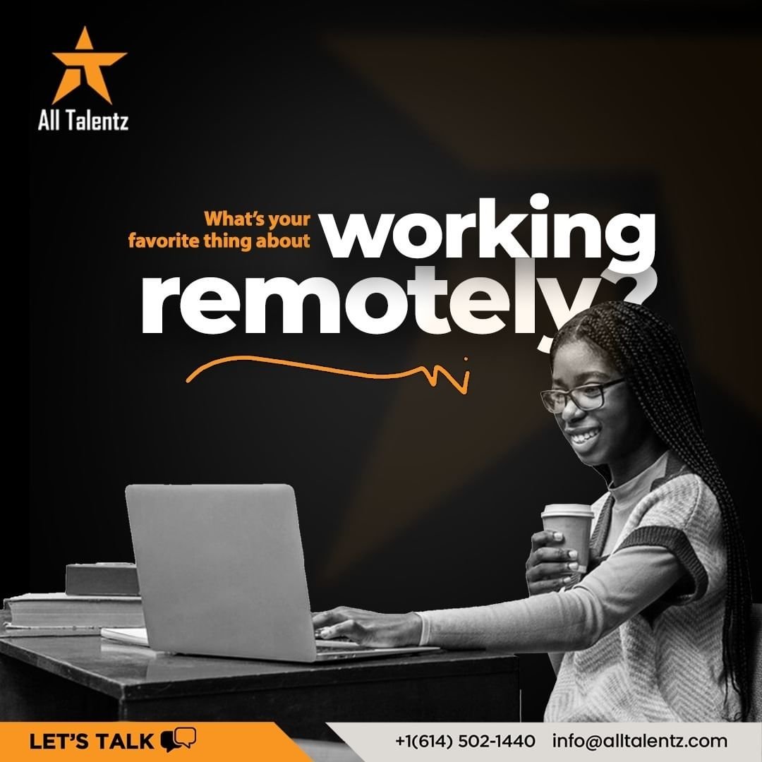 AllTalentz's tweet photo. Share with us in the comment 👇
#workfromhome #remotejobs #remotework #remoterecruitment #staffingandrecruiting #bestofstaffing #bestofrecruitingservice #staffing #staffpro #jobsusa #remotework #remotecompany #hireadigitalmarketer https://t.co/WzQCJXGYZK