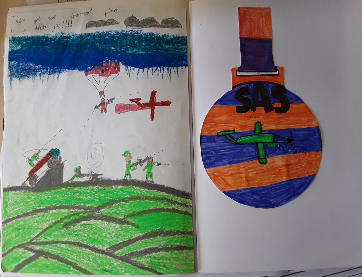 HartestSquirrel's tweet photo. Squirrel's have been making posters during our week of remembrance for D Day's 80th anniversary @HartestPrimary https://t.co/pi18K7kEBc