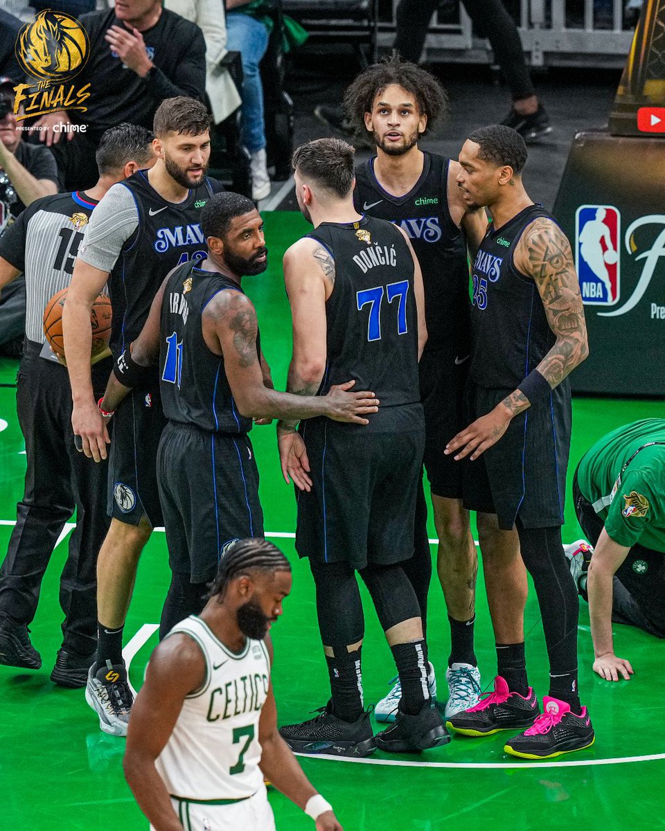 MavsMuse's tweet photo. First to 4 wins. Not worried about my dogs. https://t.co/RUCVnh7g85