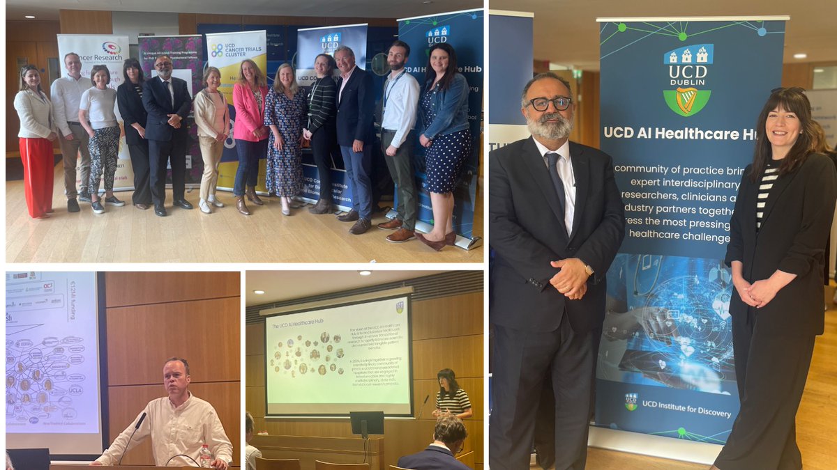 UCD Discovery (@ucddiscovery) on Twitter photo UCD Discovery is delighted to support the UCD Cancer Research Symposium today bringing together colleagues from UCD & associated hospitals, hosted by <a href="/UCD_Research/">UCD Research</a>, <a href="/UCDCancerTrials/">UCD Cancer Trials</a> & <a href="/AlCRIproject/">All-Island Cancer Research Institute (AICRI)</a>. AIHH Manager Ana Le Chevillier is chairing the session on AI in Cancer Research. UCD Discovery is delighted to support the UCD Cancer Research Symposium today bringing together colleagues from UCD & associated hospitals, hosted by <a href="/UCD_Research/">UCD Research</a>, <a href="/UCDCancerTrials/">UCD Cancer Trials</a> & <a href="/AlCRIproject/">All-Island Cancer Research Institute (AICRI)</a>. AIHH Manager Ana Le Chevillier is chairing the session on AI in Cancer Research.