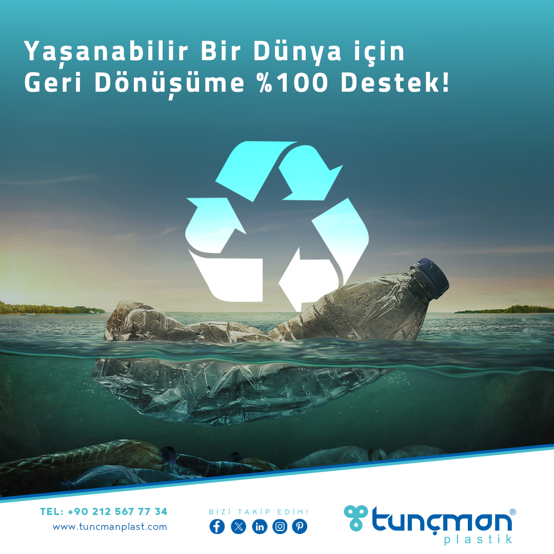 Yaşanabilir bir dünya için geri dönüşüme %100 destek!
#tuncmanplast #tuncmanplastik #tuncman #torba #plastiktorba #plastik #plastic #shrinkfilm #baskılıshrinkfilm #yalıtımambalajları #koliiçitorbaları #boruambalajları #ağırhizmettorbaları #kumaştorba #kumaşrulo #baskısıztorba