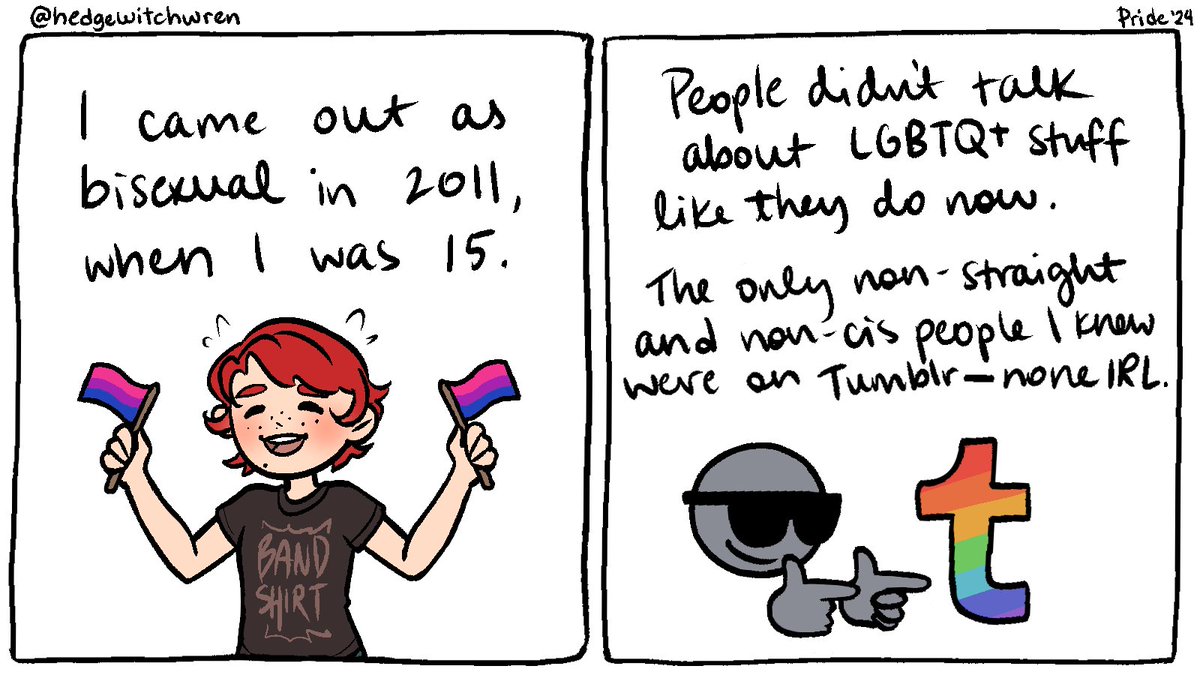 my coming out experience as a bi cis woman 🧵