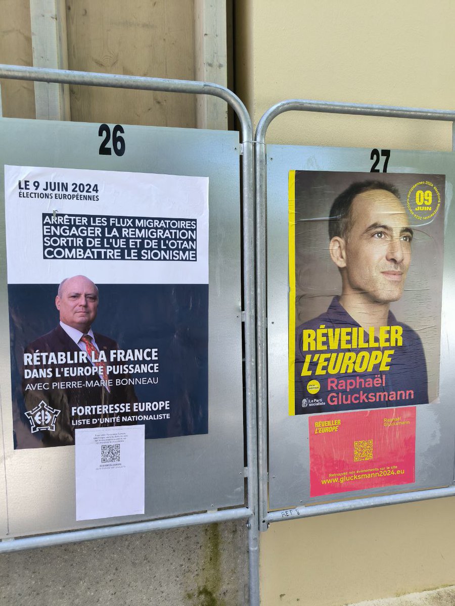 PM_Bonneau's tweet photo. ✋🏻 "Le dévouement des militants, qui collent, parcourent nos campagnes et nos villes pour distribuer des bulletins de vote dans les mairies, est extraordinaire."
Pierre-Marie Bonneau.

Collage dans dans les Pyrénées-Atlantiques (64).

🌐https://t.co/DrRIxD3UEB

#ForteresseEurope https://t.co/yPyTtkm6HW