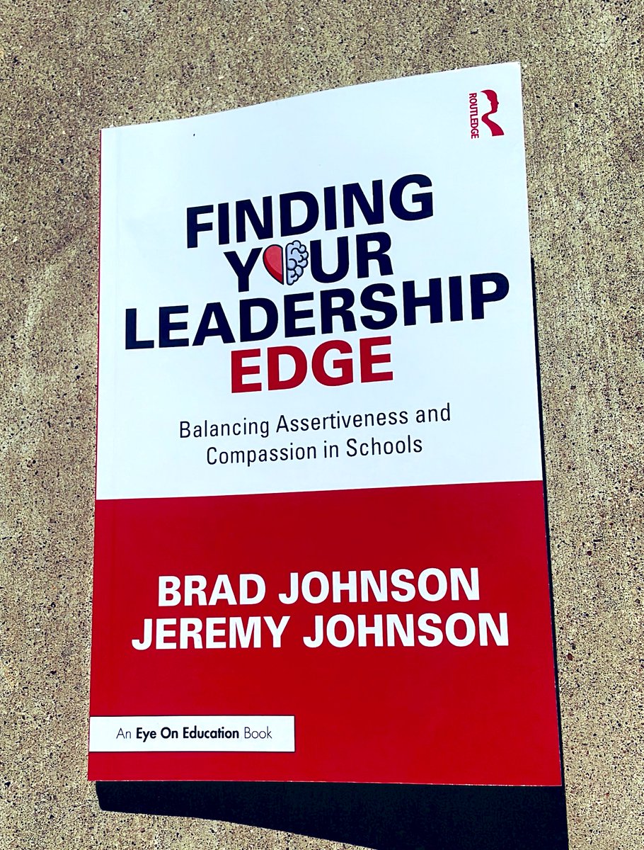 Thank you <a href="/DrBradJohnson/">𝐁𝐫𝐚𝐝 𝐉𝐨𝐡𝐧𝐬𝐨𝐧</a> for a great read!! Getting better as a leader so I can better support my staff and students next year.
