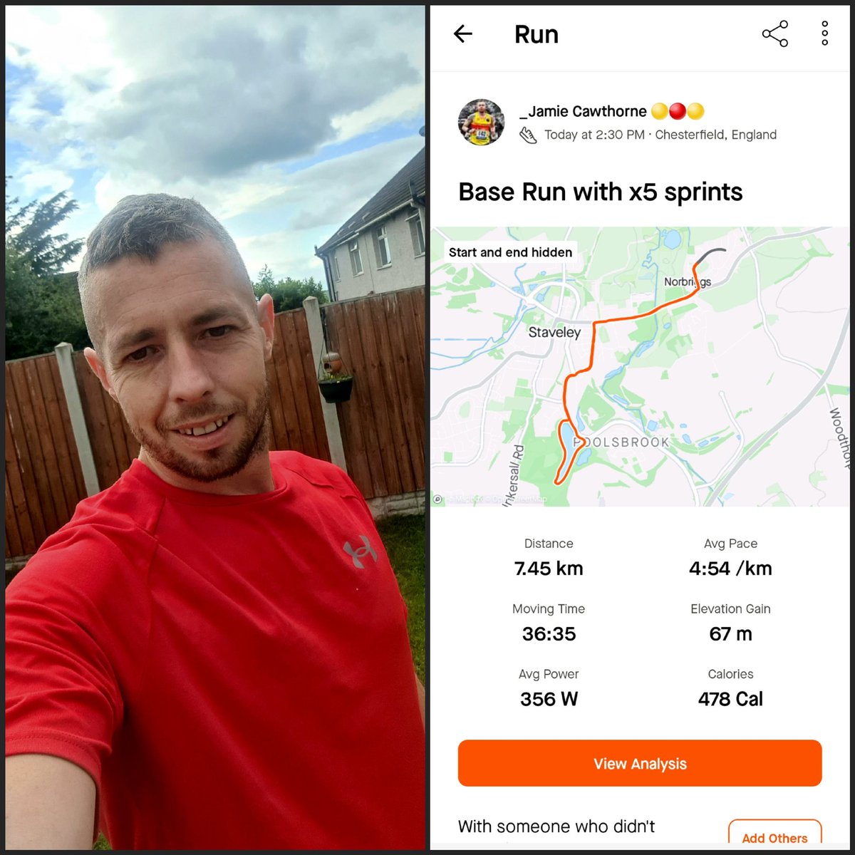 Captainbiglegs's tweet photo. Easy base run with some short sprint intervals worked in nothing too physically challenging as I'm going to be aiming for a faster run tomorrow. Have a great weekend, everyone ๐
#run #runner #friday #runrunrun #ukrunchat #running #runningman #wildrunning #fit #loverunning https://t.co/VXxHX8nVOR