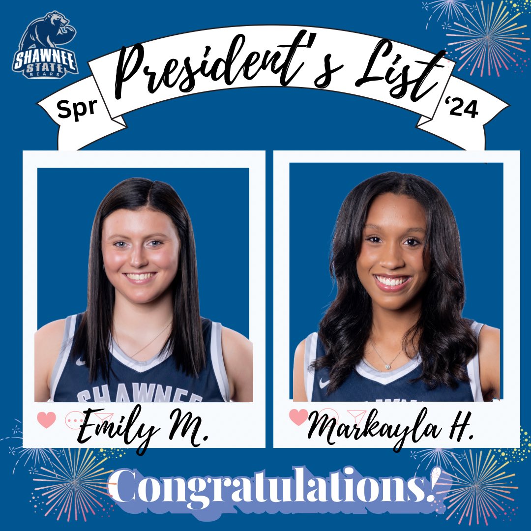 SSUWBB's tweet image. Congratulations!! Beauty and Brains!!!
#PresidentsList
#studentathletes
