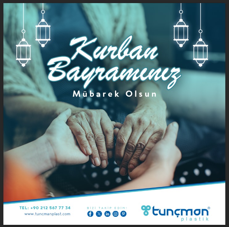 Kurban Bayramımız mübarek olsun.
#KurbanBayramı #TuncmanPlastik