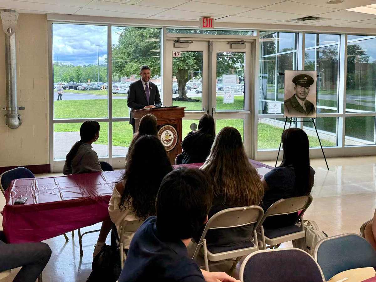Rep. Pat Ryan (@reppatryanny) on Twitter photo <a href="/ArlingtonCSD/">Arlington Schools NY</a> grad PFC Charles Johnson's life merits an elevated place in U.S. history.
For his family, his community, & for every American who can draw inspiration from his selfless sacrifice - I'm calling for his Silver Star to be upgraded to the Medal of Honor immediately. <a href="/ArlingtonCSD/">Arlington Schools NY</a> grad PFC Charles Johnson's life merits an elevated place in U.S. history.
For his family, his community, & for every American who can draw inspiration from his selfless sacrifice - I'm calling for his Silver Star to be upgraded to the Medal of Honor immediately.