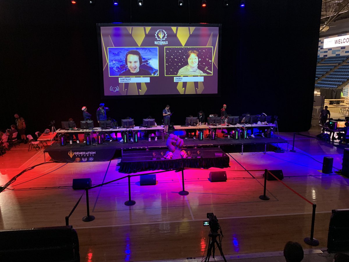 Made it to @midwestfestgg and the @hselesports nationals!! Excited for a three days of gaming and fun!! Come visit the <a href="/prattccesports/">Pratt Community College Esports</a> booth!!