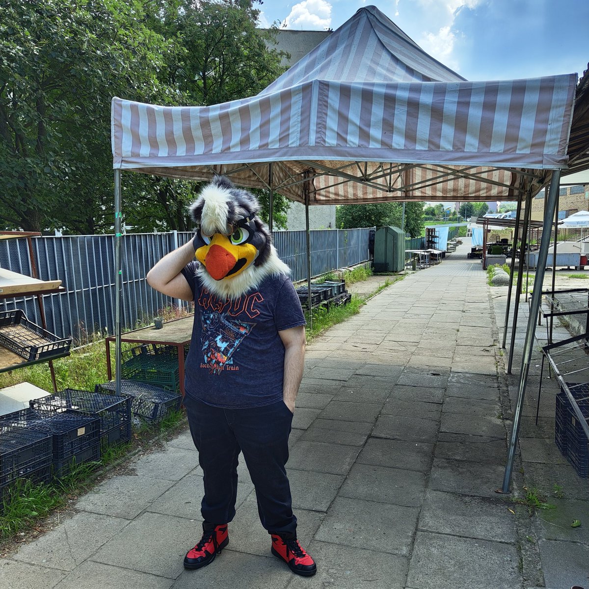 zazwyczaj nie wrzucam nic na #fursuitfriday ale absolutnie uwielbiam tę fotę jeju