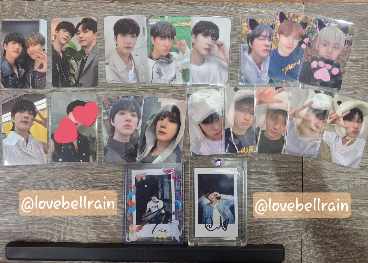 lovebellrain's tweet photo. WTS ✅️✅️
 YOON JONGWOO Photo card
สนใจใบไหน DM เสนอราคาได้เลยค่ะ
ส่งคุณความรักให้แอนฮาร์ทดูแลต่อ
ฝากด้วยนะคะ 🫶🏻
#ตลาดนัดOnepact #ตลาดนัดboysplanet https://t.co/sYjDpuVMyL