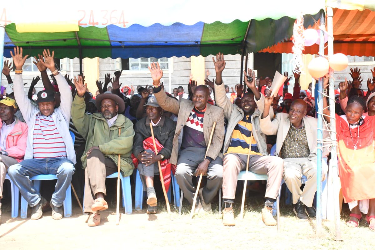 HonWangari's tweet photo. Official opening of the Oljorai Secondary school Admin block plus 2 classrooms recently done .

Was great engaging and encouraging the students and also the parents https://t.co/hKX9cRX0uz