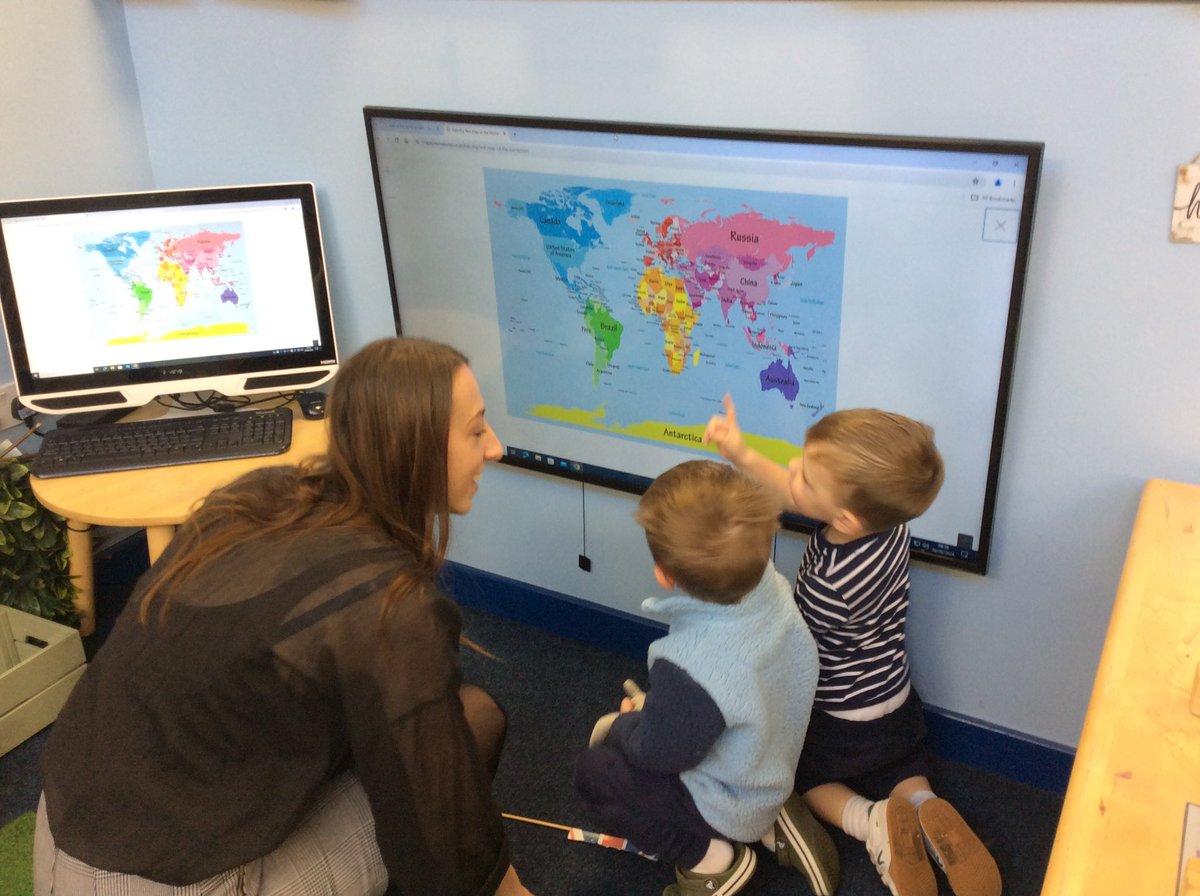 Redscope_EY's tweet photo. Conversations with children about where our toy cars come from - some Taiwan, China and also Tesco. This led to having a look on the world map to see where these countries are 🗺️ 🚘 #discussion #childrenleadinglearning https://t.co/tLb8I0TYW5