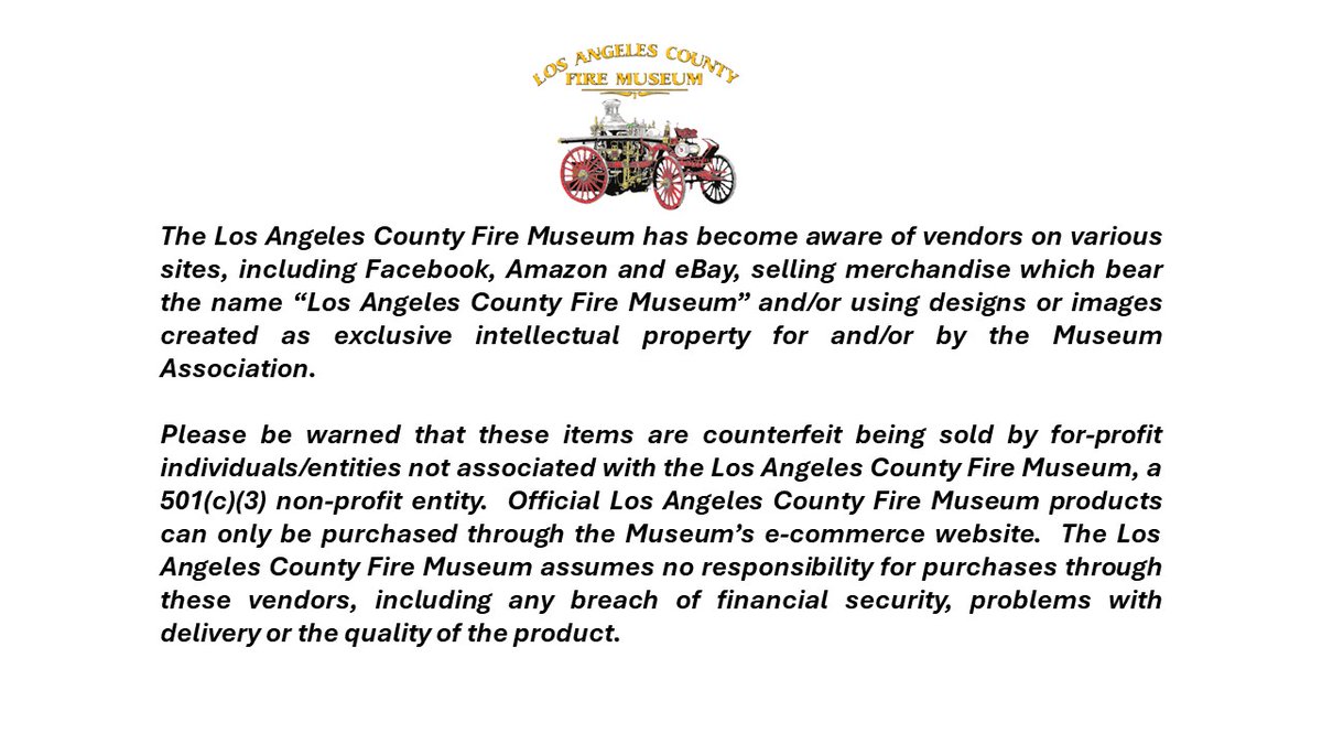 LACoFireMuseum tweet media