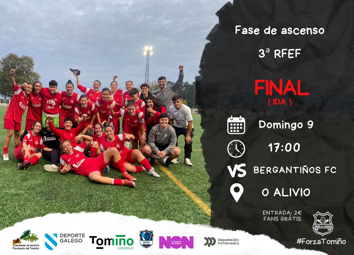 tominofcf's tweet photo. 🗓️ 2 días…
📝 O encontro máis importante da nosa história…
#OMellorEstáPorVir https://t.co/cZkyDEqO5D