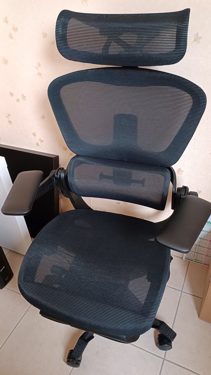 Hostanova's tweet photo. Nous avons reçu notre première chaise ergonomique #hinomi . Très confortable et bien construit ! Merci Hinomi ! https://t.co/TAbzkLyWTJ