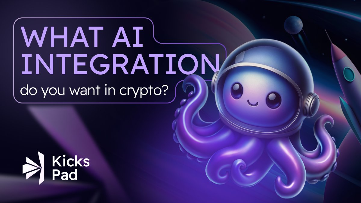 KicksPad_io's tweet photo. π Poll Time! π
We want to hear from YOU! What kind of #artificiallyinteligence integration would you like to see in the #cryptocurrency world? ππ€πΈ
Got another cool idea? Let us know! π
#ai #cryptocommunity #KicksPad https://t.co/cWQdd4tLeG