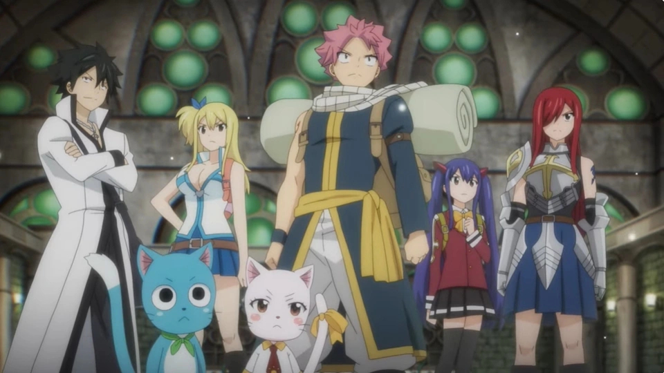 Crunchyroll's tweet photo. NEWS: Fairy Tail: 100 Years Quest TV Anime Releases Main Trailer Featuring Opening Theme

✨ MORE: https://t.co/kQhgVdiiPA https://t.co/jc55CNp3cj