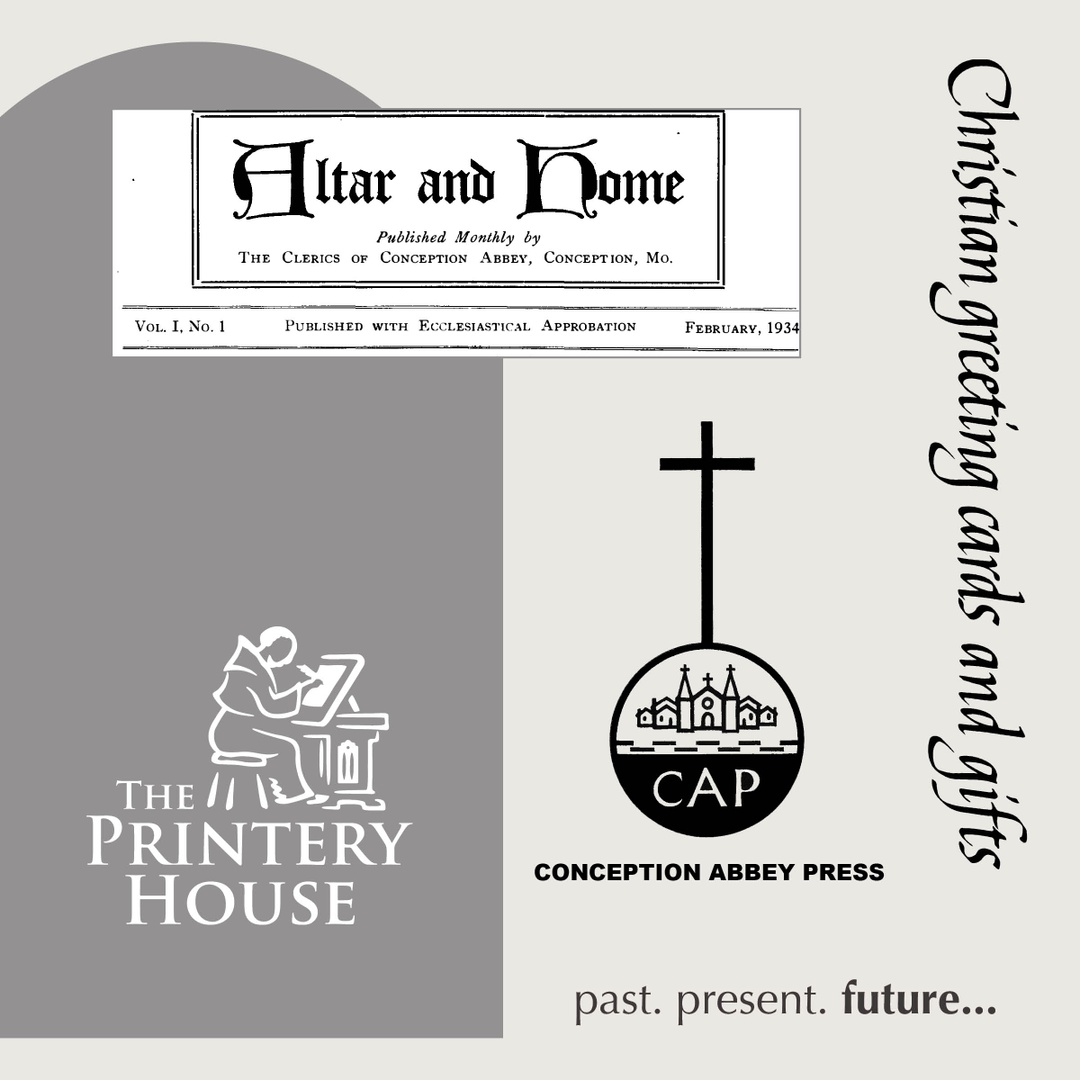 printeryhouse's tweet photo. From Altar and Home to Conception Abbey Press, and then as The Printery House, the monks have remained true to their mission to spread the Gospel and connect the work of the monks to the homes of the Catholic church. https://t.co/ylkURLC7mo