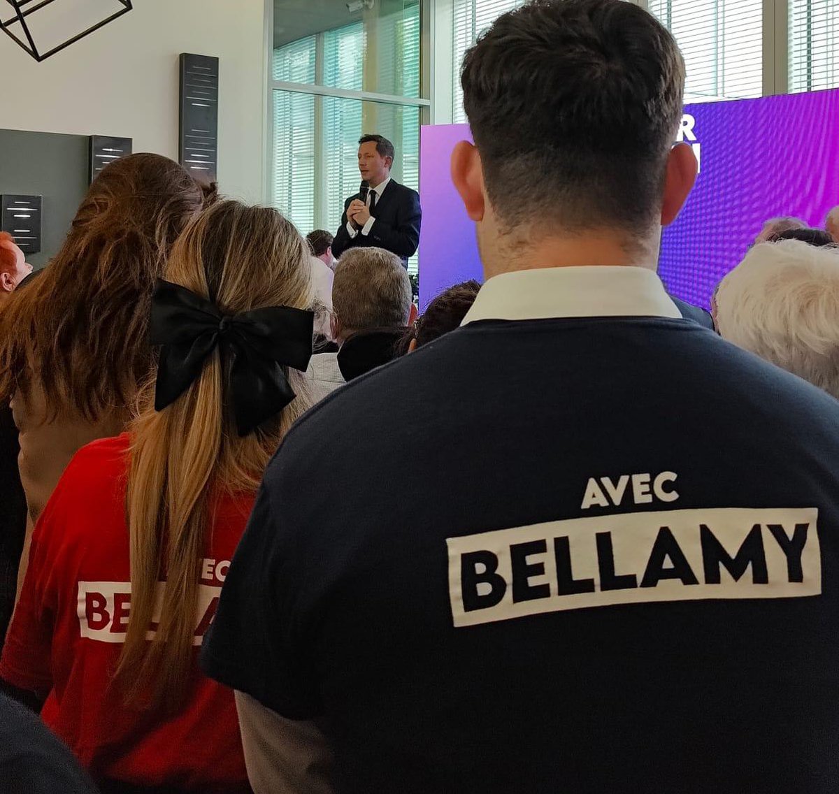 jeunesreps's tweet photo. 👊Dernière ligne droite pour les @jeunesreps à quelques heures de la fin de la campagne de @fxbellamy pour les #Europeennes2024 ! 

👉Ce dimanche #9juin, un seul vote, un seul tour pour maîtriser notre destin et faire entendre la voix de la France en Europe #AvecBellamy ! https://t.co/pZwAeYJomR