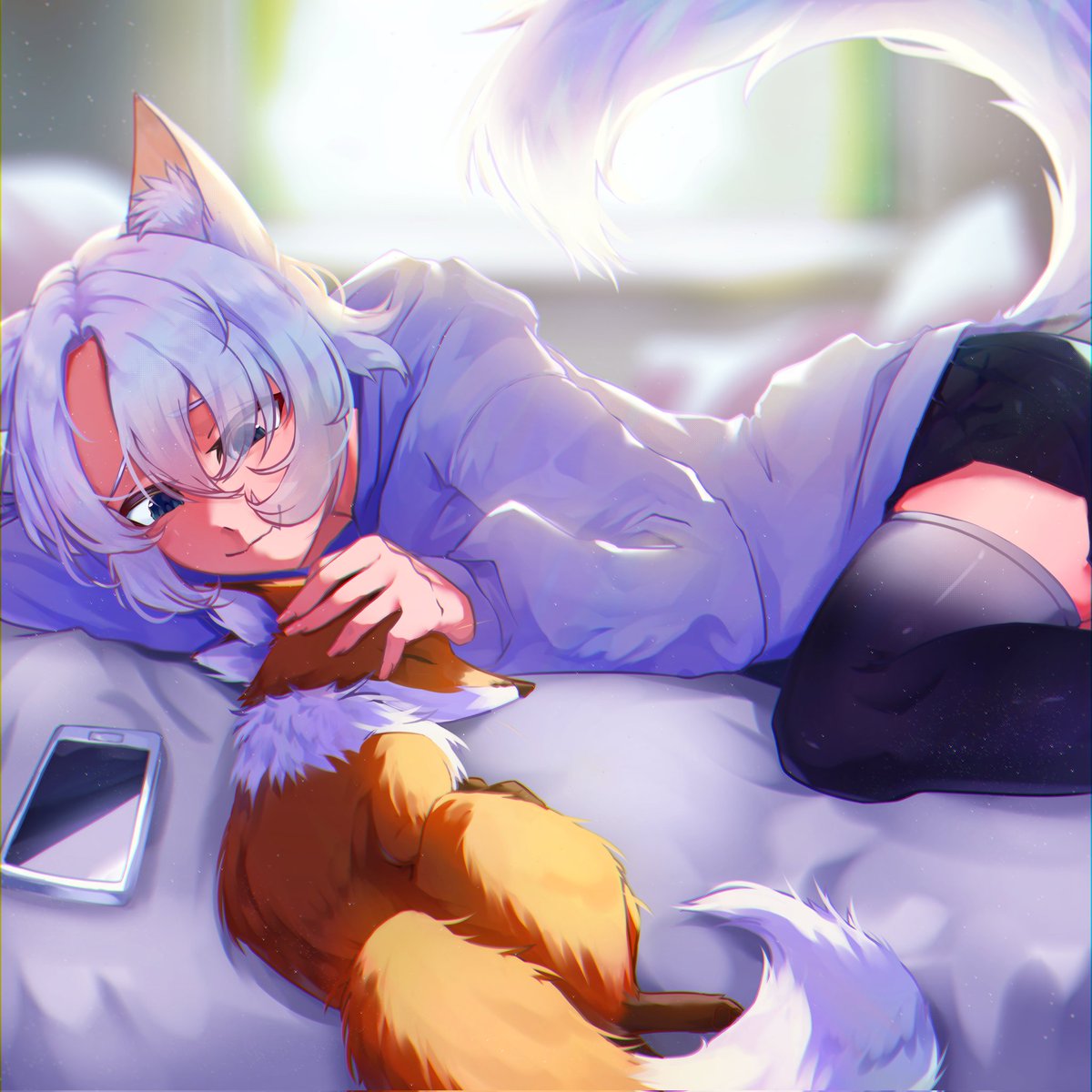 HornAStar's tweet photo. @Tomoe_VT im currently in the middle doing some redesigns, so ill just use my older stuff. https://t.co/gkFKMXAZH7