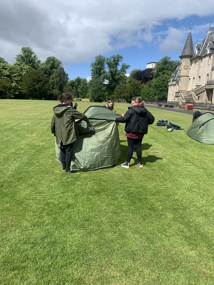 ⛺️ Duke of Edinburgh 🥉 Practice Expedition | <a href="/LarbertHigh/">Larbert High School</a> ➡️ Kelpies ➡️ Callendar Park ➡️ Dollar Park ➡️ LHS 

Well done all!👏