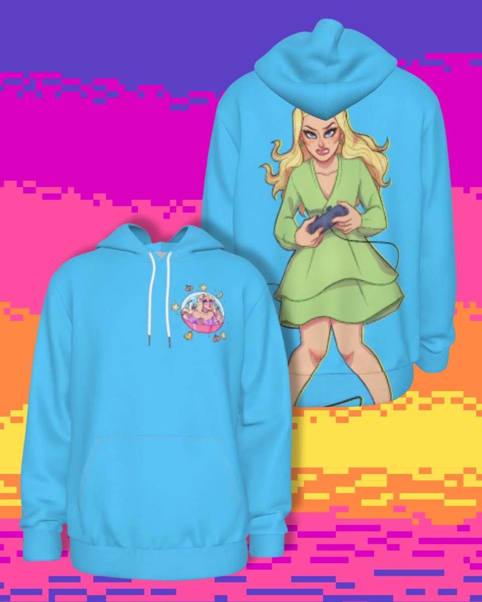 dragqueenmerch's tweet photo. Level up⚡️Your closet with @nemesislacroix merch available now! 💕👾🕹️ https://t.co/19FWs1q204