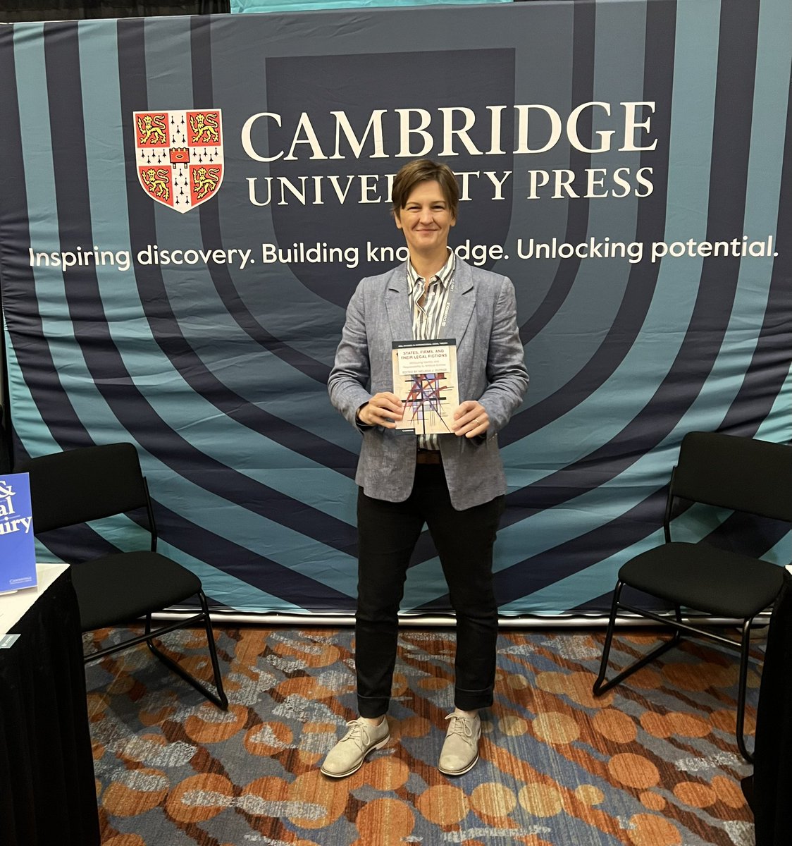 MJ Durkee (@mjdurkee) on Twitter photo Spotted in the wild! Exciting moment for a first time book creator: “States Firms, and Their Legal Fictions.” If you’re at #LSA2024 you can check it out at the <a href="/CambridgeUP/">Cambridge University Press</a> table. Here’s a discount code if anyone wants to actually buy it 🤞- DURKEE23
cambridge.org/core/books/sta… Spotted in the wild! Exciting moment for a first time book creator: “States Firms, and Their Legal Fictions.” If you’re at #LSA2024 you can check it out at the <a href="/CambridgeUP/">Cambridge University Press</a> table. Here’s a discount code if anyone wants to actually buy it 🤞- DURKEE23
cambridge.org/core/books/sta…