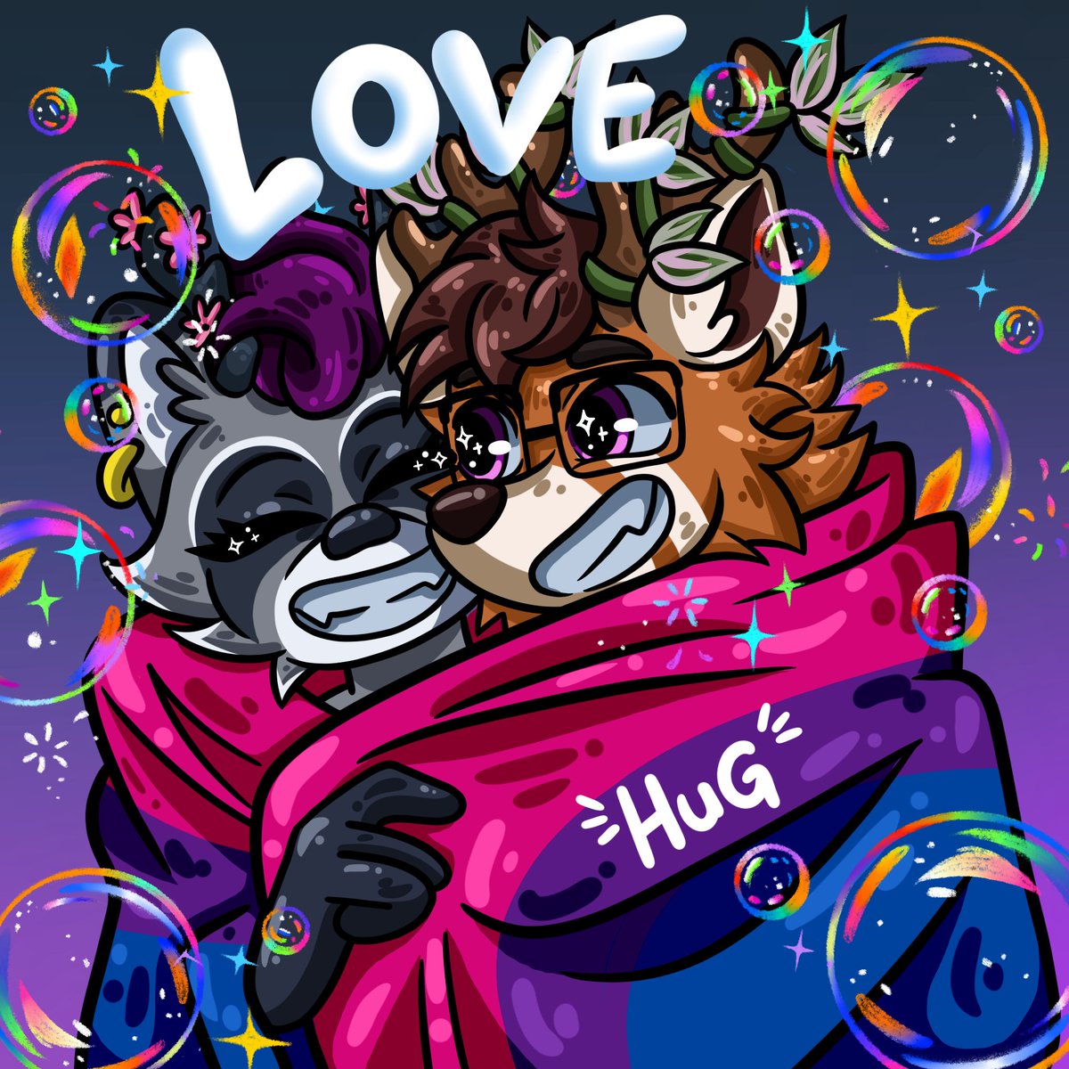 Happy Pride y'all!

Art by: <a href="/KaiaOfTheSea/">Kaia M🍋</a>