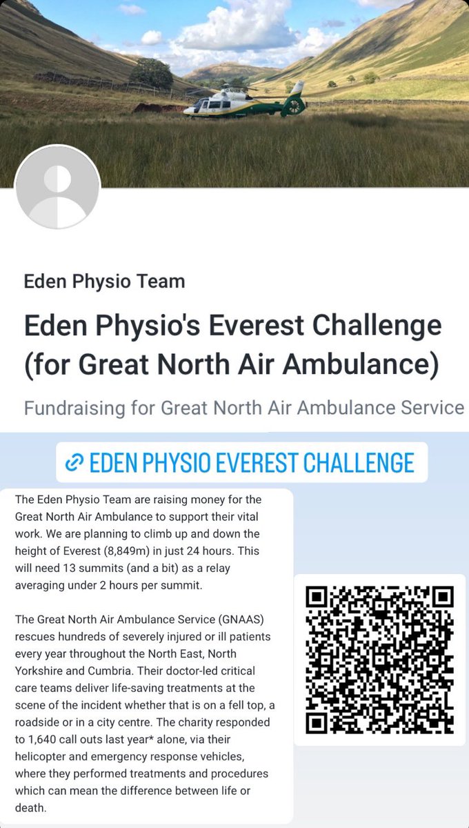Penrith Physio (@penrithphysio) on Twitter photo In aid of <a href="/GNairambulance/">Great North Air Ambulance</a> Our quest to summit Blencathra on a relay, to reach the height of Everest (8849m), in under 24hrs, starts today. #LetsDoThis #Blencathra #FellRunning #Hiking #LakeDistrict
justgiving.com/page/eden-phys… In aid of <a href="/GNairambulance/">Great North Air Ambulance</a> Our quest to summit Blencathra on a relay, to reach the height of Everest (8849m), in under 24hrs, starts today. #LetsDoThis #Blencathra #FellRunning #Hiking #LakeDistrict
justgiving.com/page/eden-phys…