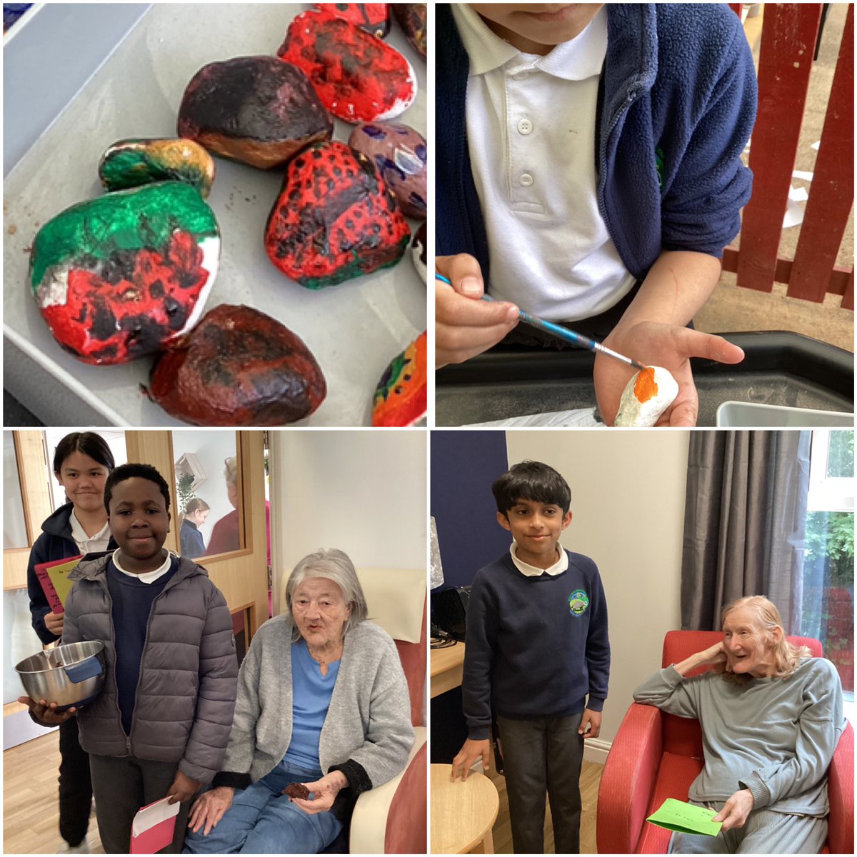 BrocklewoodP's tweet image. This week all throughout school we have been taking part in #CommunityActionWeek children have been making artwork for Strelly library, baking cakes, cleaning up, visiting a local care home and tidy up around school and the local community. #CAW #CaringMatters