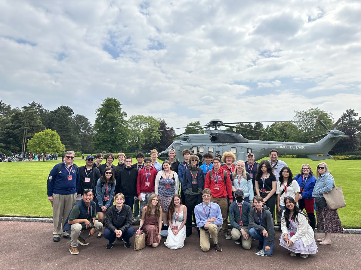 Lancers with Secretary and CEO of <a href="/usabmc/">ABMC</a> Charles K. Djou at the 80th Anniversary of D-Day yesterday in Normandy, France. Truly an honor to be there in commemoration of profound bravery and service