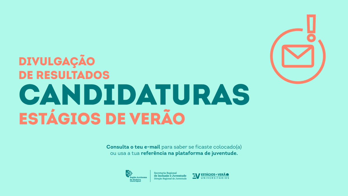 drjmadeira's tweet photo. Programa Estágios de Verão
A Direção Regional de Juventude deseja a todos os participantes uma experiência muito enriquecedora! https://t.co/XegCFpCdmx
