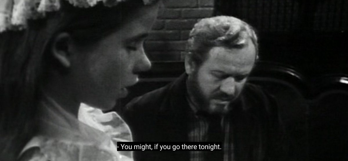 Sarah shows up at Sam's house. Maggie asked her to tell her father where she is. Sam agrees to draw a picture of Sarah. She tells Sam he might find Maggie on the beach below Widows Hill, if he looks for her tonight. He's not convinced because he's already looked everywhere. He