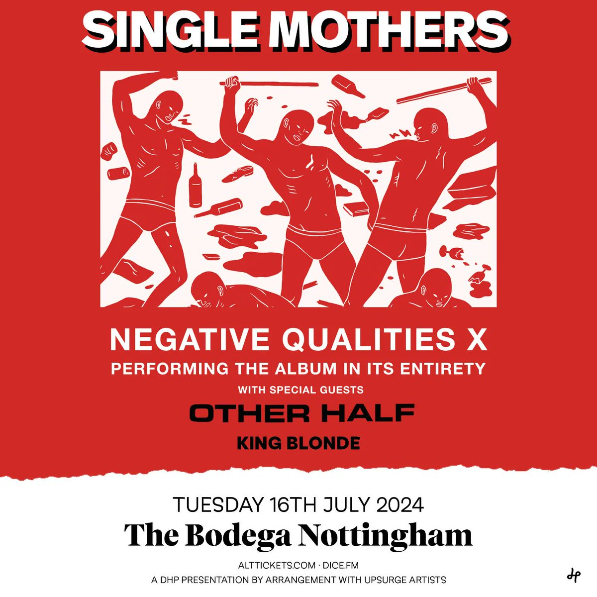 Nottingham, we're returning next month (16/7) to open for Single Mothers + Other Half. 

🎫 Bodeganottingham.com