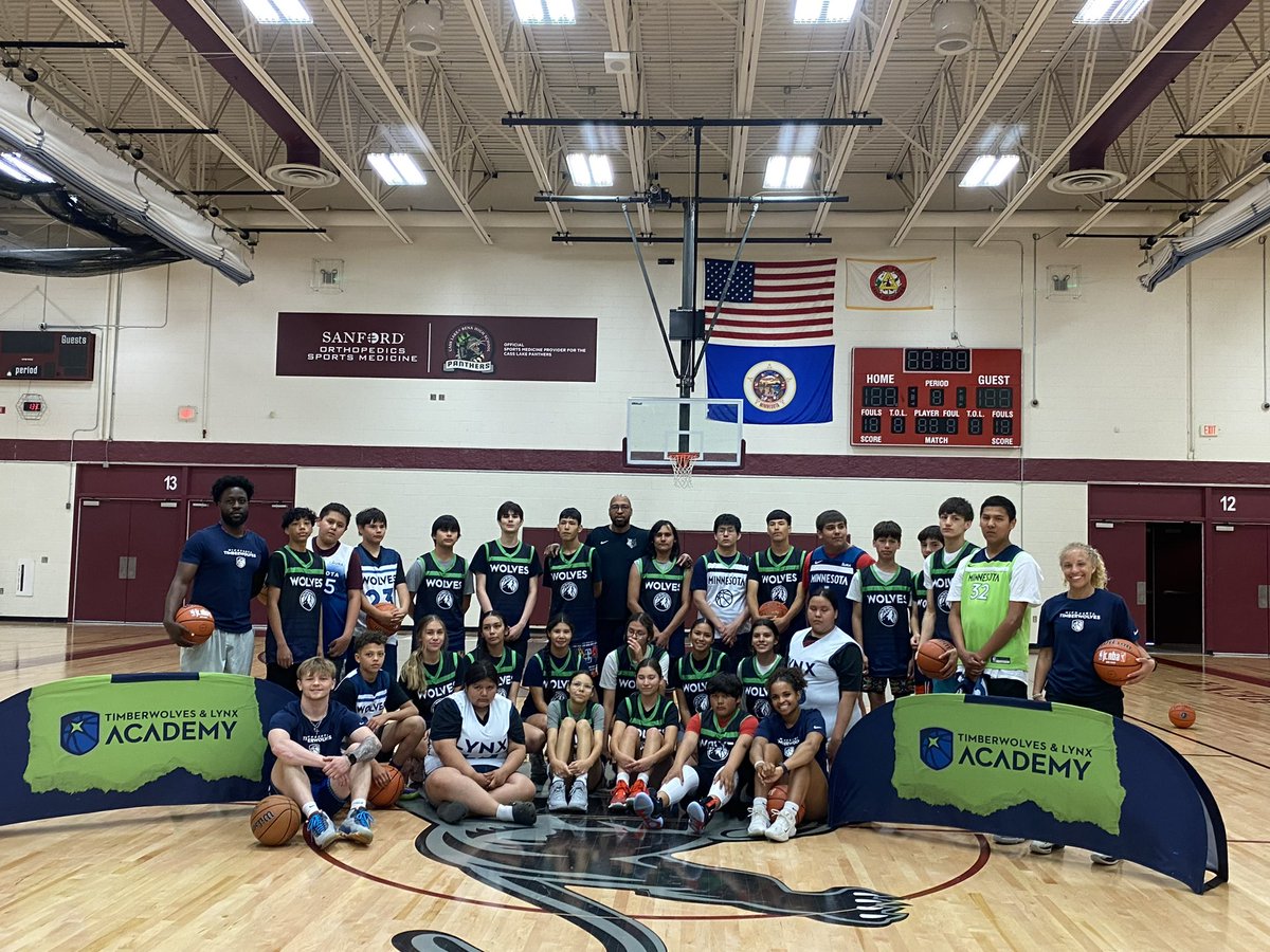 Timberwolves & Lynx Basketball Academy tweet media