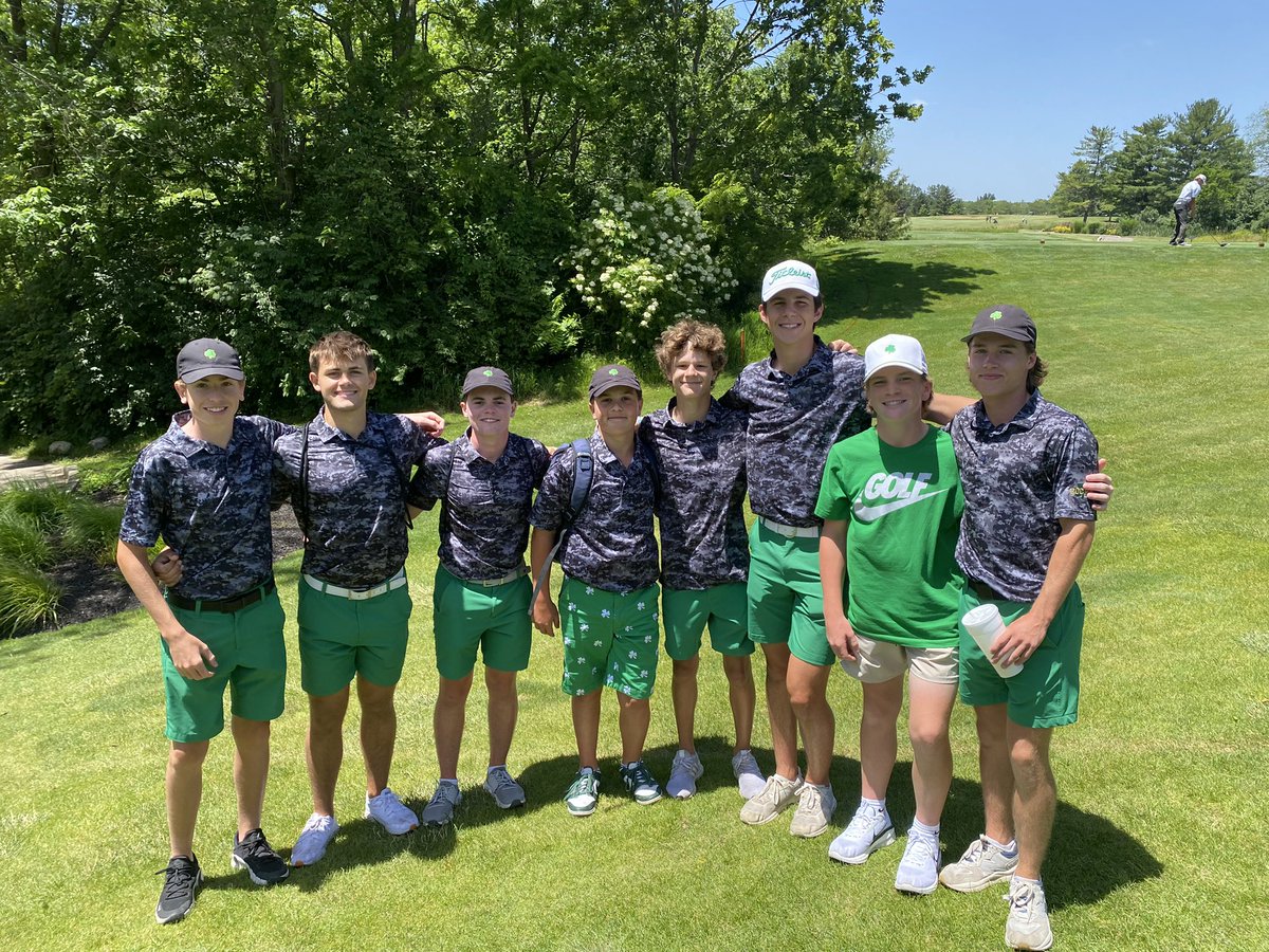 Regional Results

Westfield 309 🥇(5th man Kicker)
Zionsville 309 
Guerin Catholic 316

Will Harvey - Regional Champ - 72

Coyote Crossing is an incredible test of golf!  Proud of these boys fight today.  

Incredible support by our ☘️’s golf family!