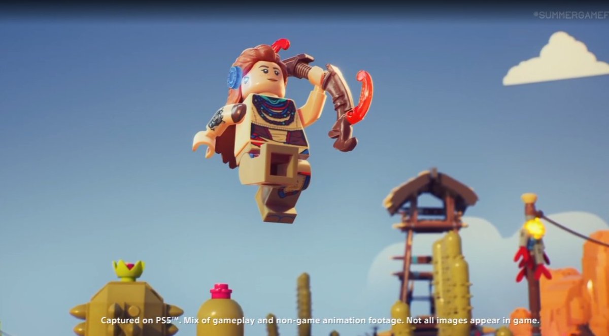 JVCom's tweet photo. 🍅 LEGO Horizon Adventures est le premier jeu du Summer Game Fest !

Il sortira sur PS5, Switch et PC cet hiver. 

#SummerGameFest https://t.co/Am1Ldyf9BO