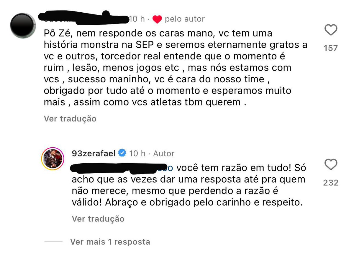 futebol_info's tweet photo. Zé Rafael respondendo torcedores do Palmeiras nas redes sociais.

📸 Reprodução https://t.co/WdpWHynu8P