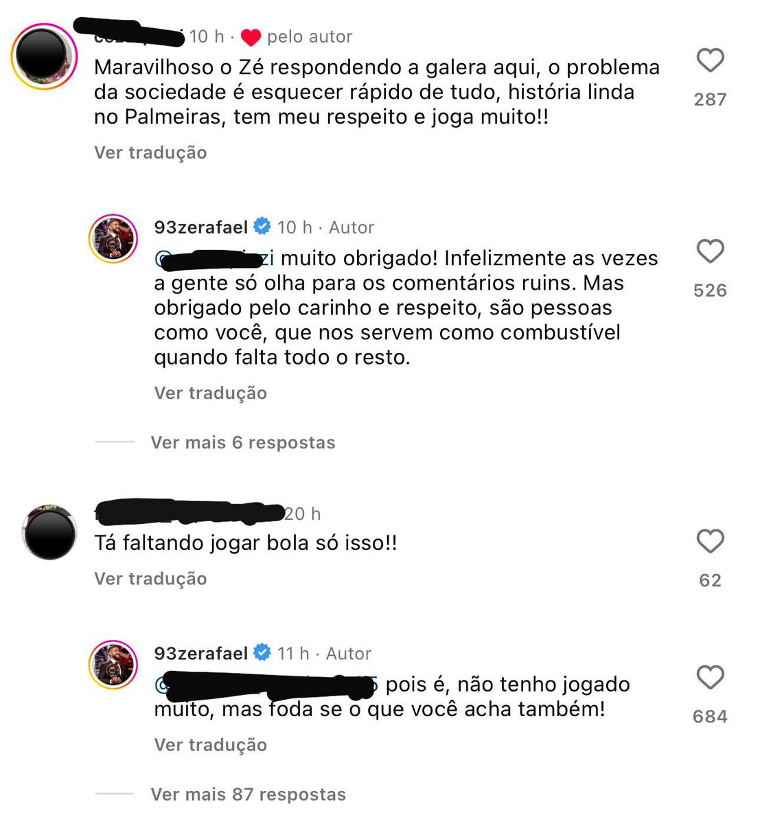 futebol_info's tweet photo. Zé Rafael respondendo torcedores do Palmeiras nas redes sociais.

📸 Reprodução https://t.co/WdpWHynu8P