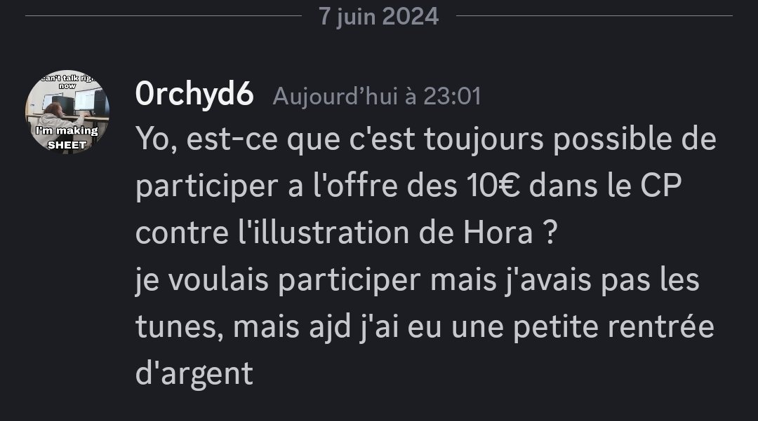 Bonjour, oui c'est toujours possible et vous avez encore quelques jours pour donner et profiter d'un merveilleux print d'<a href="/Horakthy_/">🩸🌹 ℌ𝔬𝔯𝔞𝔨𝔱𝔥𝔶 🌹🩸 - 🇵🇸</a> livré chez vous par la poste ou en tournois par un TO
paypal.com/donate/?hosted…