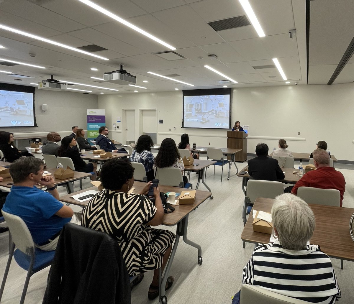 Members of our Professional Advisors Network recently met over breakfast to learn more about hospital funding and the role of planned giving in supporting great care.  Thank you for joining us.

Find out more about this dynamic group of professionals here: bit.ly/4aUrDSs